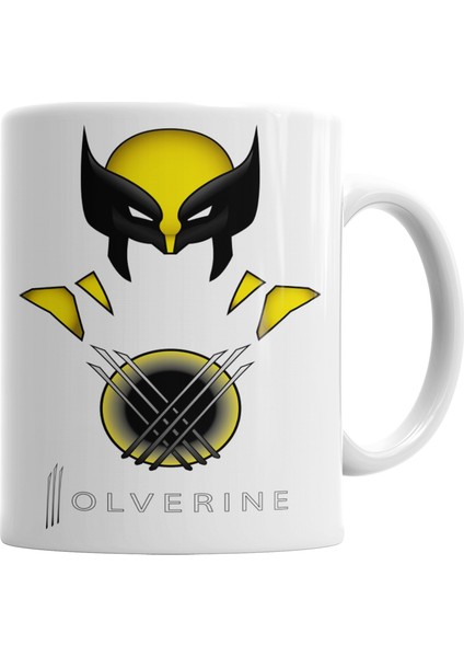Wolverine Fem Kupa Bardak Porselen