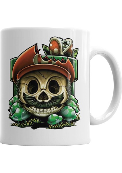 Atari Süper Mario Kupa Bardak Porselen