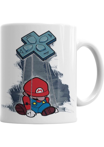 Atari Süper Mario Kupa Bardak Porselen