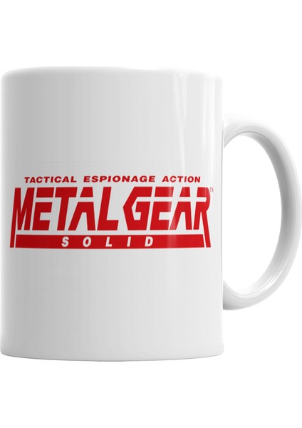 Metal Gear Solid Kupa Bardak Porselen