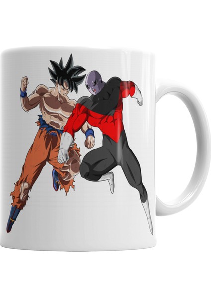 Goku Ve Jiren Kupa Bardak Porselen
