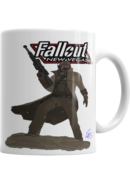 Fallout Ncr Veteran Ranger Kupa Bardak Porselen