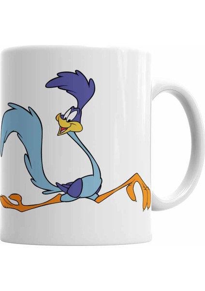 Roadrunner Çizgi Film Kupa Bardak Porselen