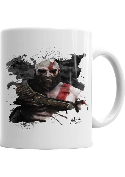 Kratos God of War Kupa Bardak Porselen