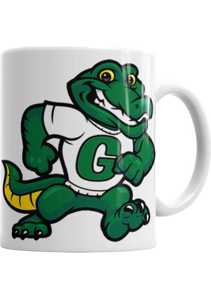 Gator Timsah Kupa Bardak Porselen