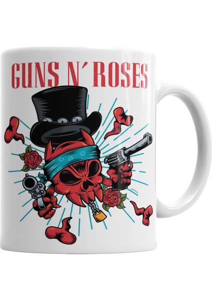 Guns n Roses Kupa Bardak Porselen