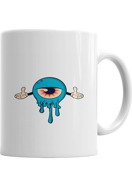 Eye Göz Kupa Bardak Porselen