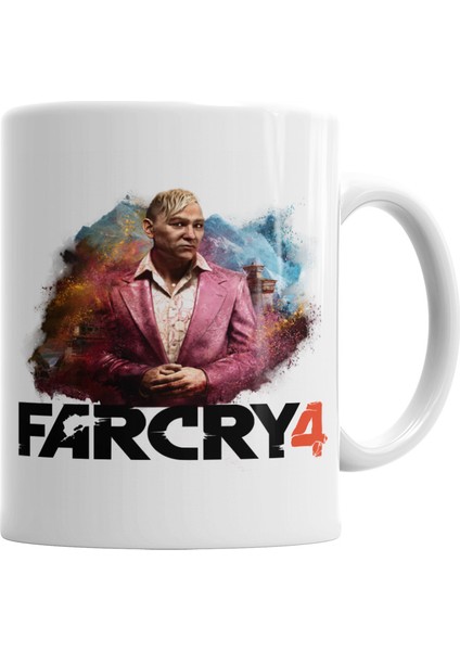 Far Cry 4 Pagan Min Kupa Bardak Porselen