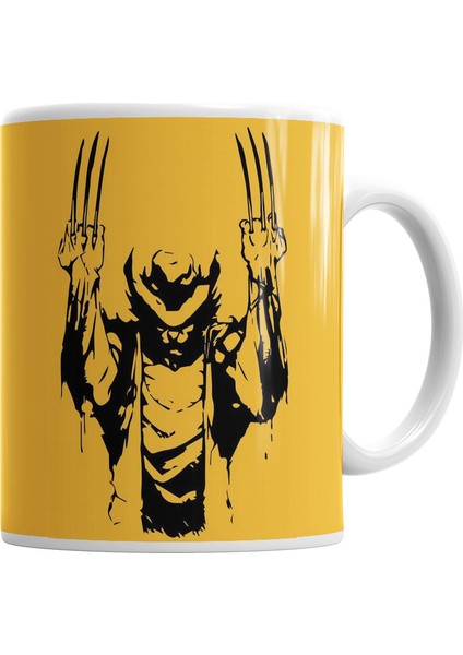 Wolverine X Men Kupa Bardak Porselen