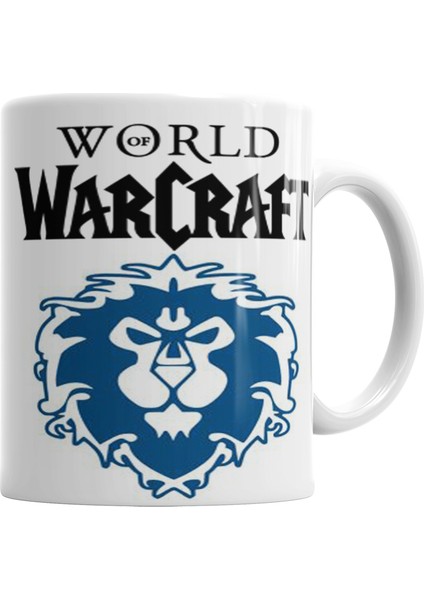 World Of Warcraft Alliance Kupa Bardak Porselen
