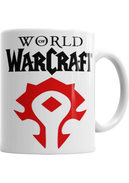 World Of Warcraft Horde Wow Tişört Kupa Bardak Porselen