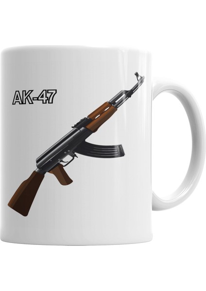 Counter Strike Cs Go AK47 Kupa Bardak Porselen