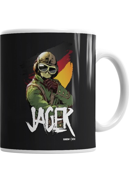 Rainbow Six Jager Kupa Bardak Porselen