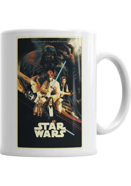 Star Wars Guerra Nas Estrelas Kupa Bardak Porselen