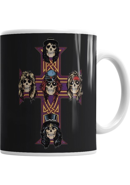 Banda Guns N' Roses Kupa Bardak Porselen