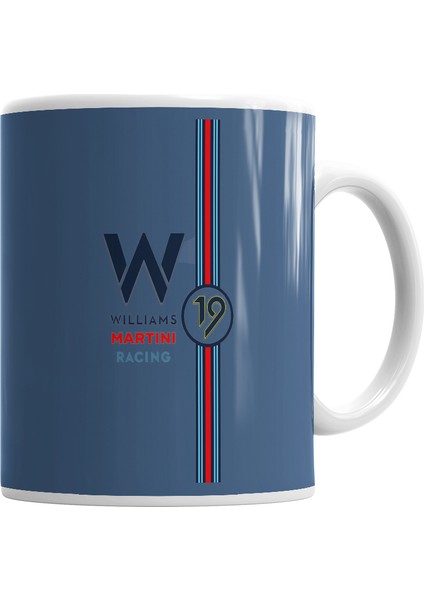 Williams Martini Racing Formula Kupa Bardak Porselen