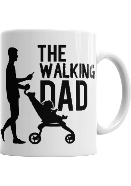 The Walking Dad Kupa Bardak Porselen