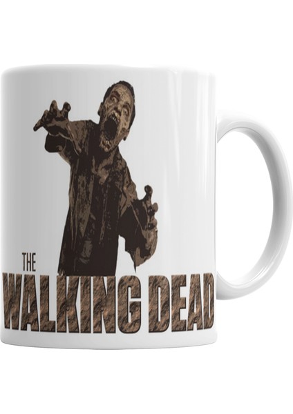 The Walking Dead Zombie Face Kupa Bardak Porselen