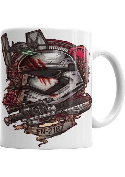 The First Order Starwars Kupa Bardak Porselen