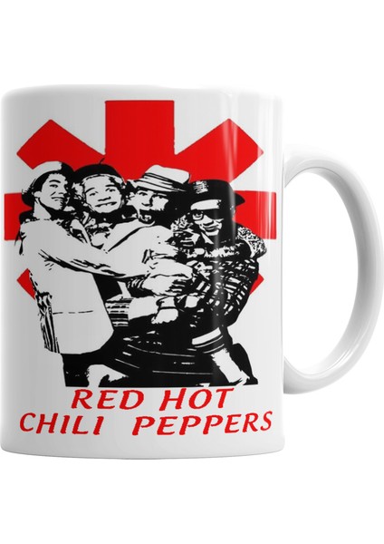 Red Hot Chili Peppers Kupa Bardak Porselen