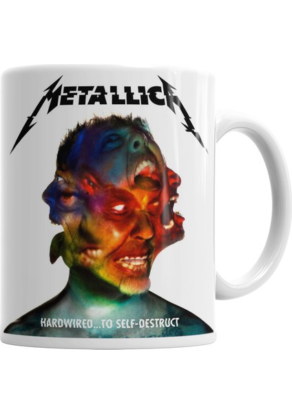 Metallica Hardwired Kupa Bardak Porselen
