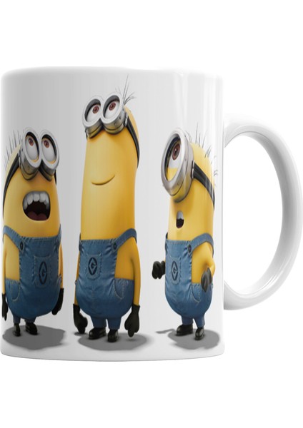 Minyonlar Minions Im Wıth Stupid Kupa Bardak Porselen