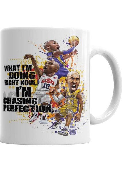 Kobe Bryant Perfectıon Kupa Bardak Porselen