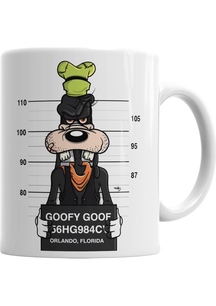 Goofy Goof Kupa Bardak Porselen