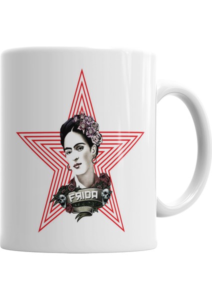 Frida Kahlo Kupa Bardak Porselen
