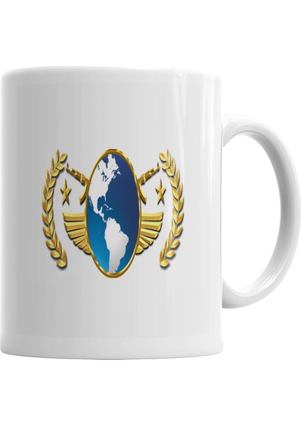 Cs Go Counter Strike The Global Elite Kupa Bardak Porselen