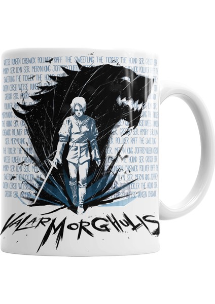Arya Stark Kupa Bardak Porselen