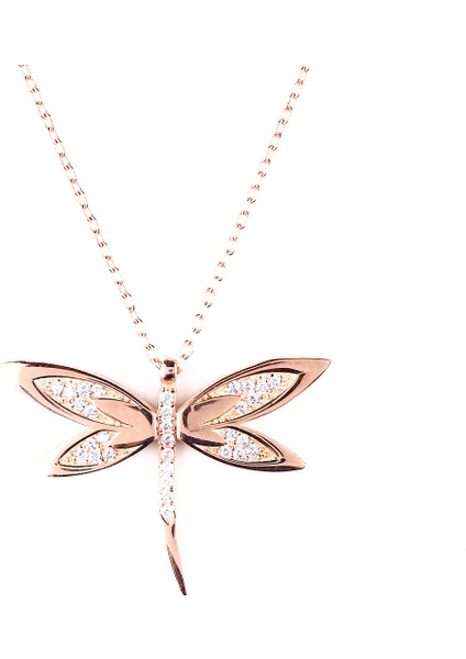 Gümüş Yusufçuk Kolye