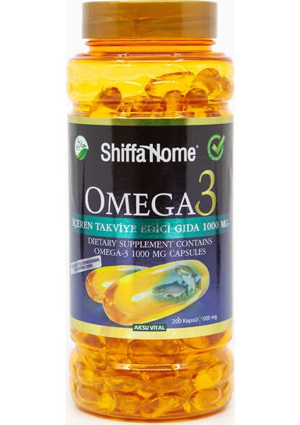 Shiffa Home Omega - 3 200 Softjel 1000 mg