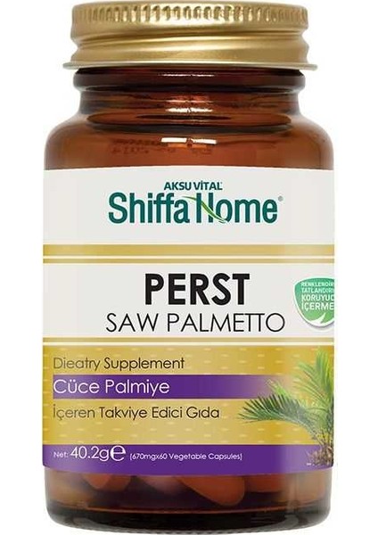 Prs (Perst) Saw Palmetto 60 Kapsül 670 mg