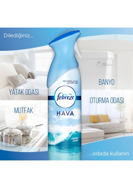 Hava Ferahlatıcı Sprey Oda Kokusu Mistik Mezopotamya 300ml