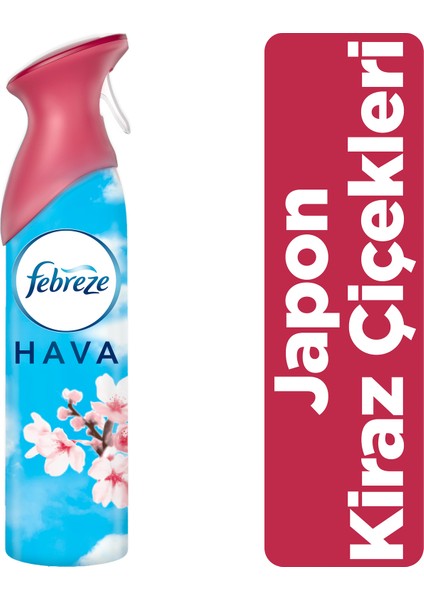 Hava Ferahlatıcı Sprey Oda Kokusu Japon Kirazı 300ml