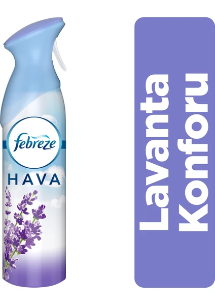 Hava Ferahlatıcı Sprey Oda Kokusu Lavanta 300ml