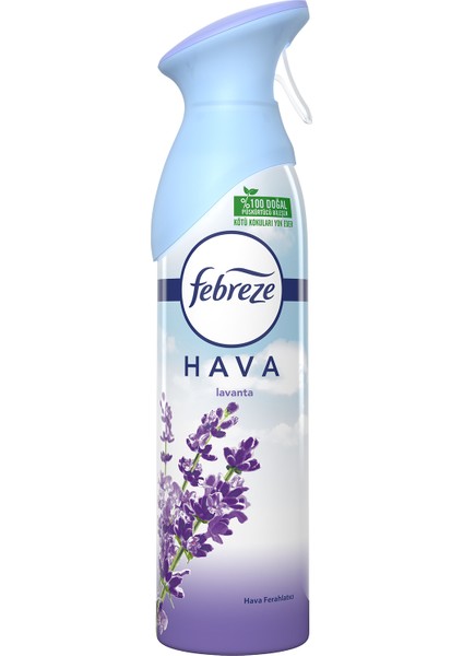 Hava Ferahlatıcı Sprey Oda Kokusu Lavanta 300ml