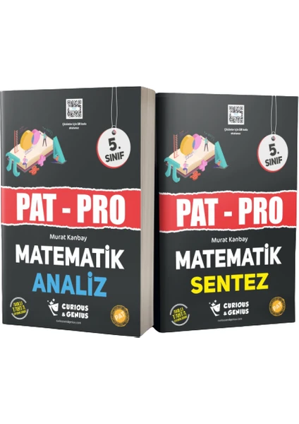 5. Sınıf Pat-Pro Matematik Seti (Analiz – Sentez)