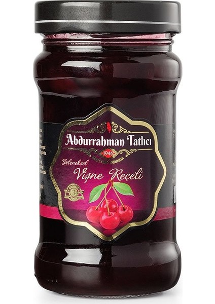 Abdurrahman Tatlıcı Vişne Reçeli 380 gr