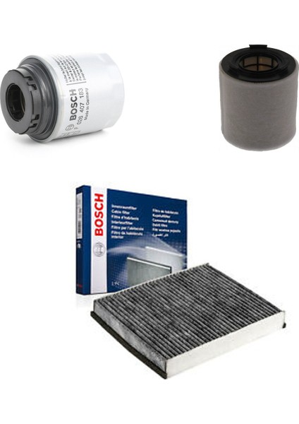 Filtre Bakım Seti Volkswagen Polo 1.2 Tsı 2010+ Benzinli Hava + Yağ + Polen