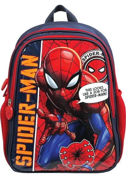Spiderman İlkokul Çantası Hawk Red Web
