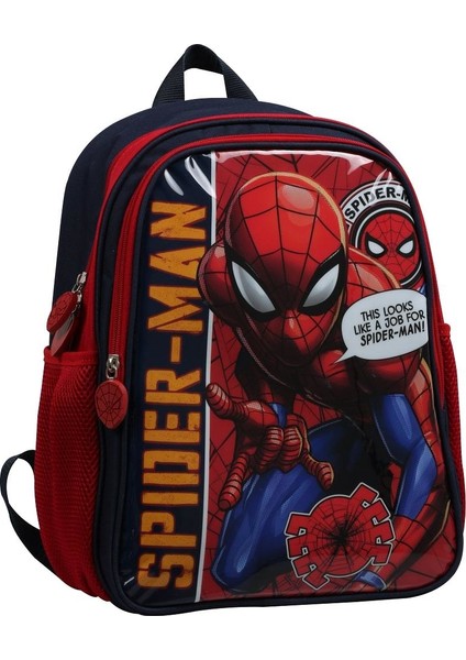 Spiderman İlkokul Çantası Hawk Red Web