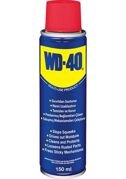 Wd-40 150 ml Çok Amaçlı Pas Sökücü