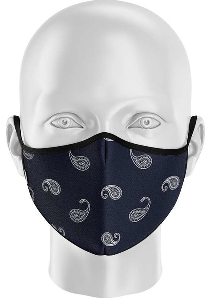 Unisex Yıkanabilir Kumaş Maske Klasik-1