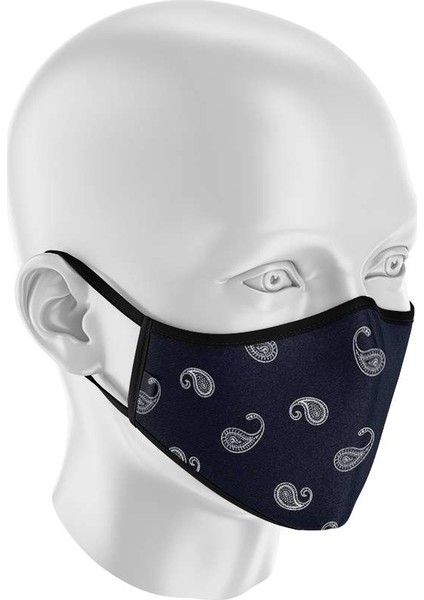 Unisex Yıkanabilir Kumaş Maske Klasik-1