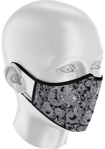 Unisex Yıkanabilir Kumaş Maske Şal