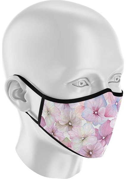 Bayan Yıkanabilir Kumaş Maske Petunya fiyatları