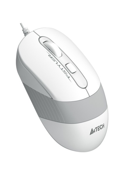 FM10 USB 1600DPI Gri - Beyaz Mouse