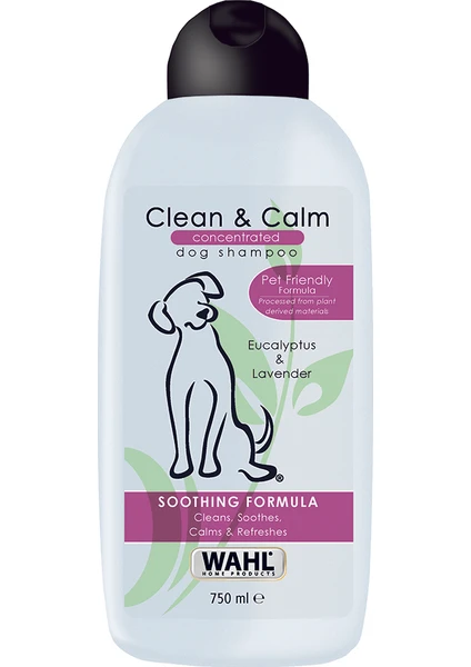 Clean & Calm 3999-7030 Okaliptüs ve Lavanta Özlü Yatıştırıcı 750 ml Köpek Şampuanı